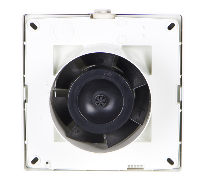 Vortice M 120/5" A – Aspiratore da muro/vetro Ø120 mm con apertura automatica