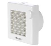 Vortice M 120/5" A – Aspiratore da muro/vetro Ø120 mm con apertura automatica