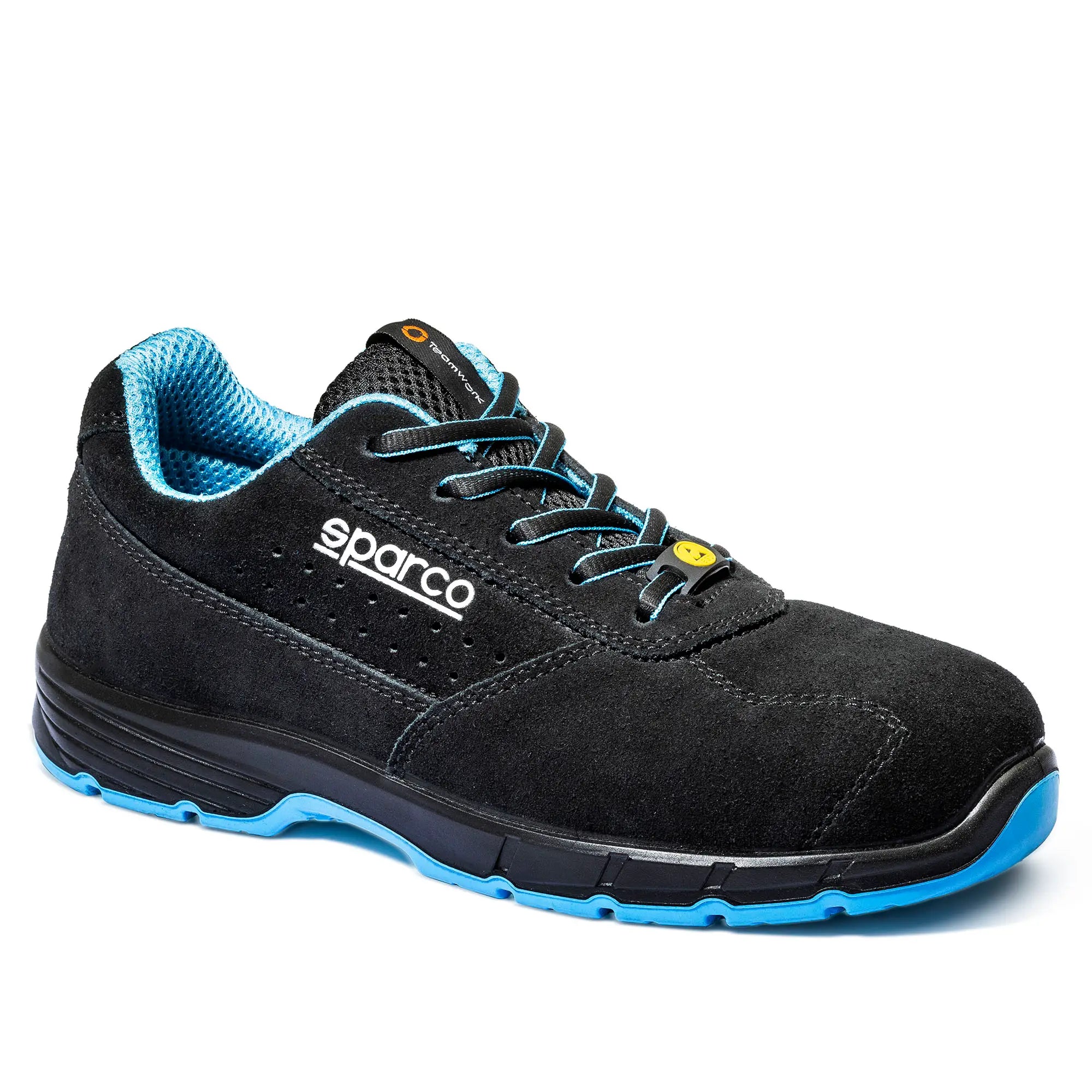 Sparco HORIZON MORENO Scarpe Antinfortunistiche ESD S1PS SR FO Nero/Celeste
