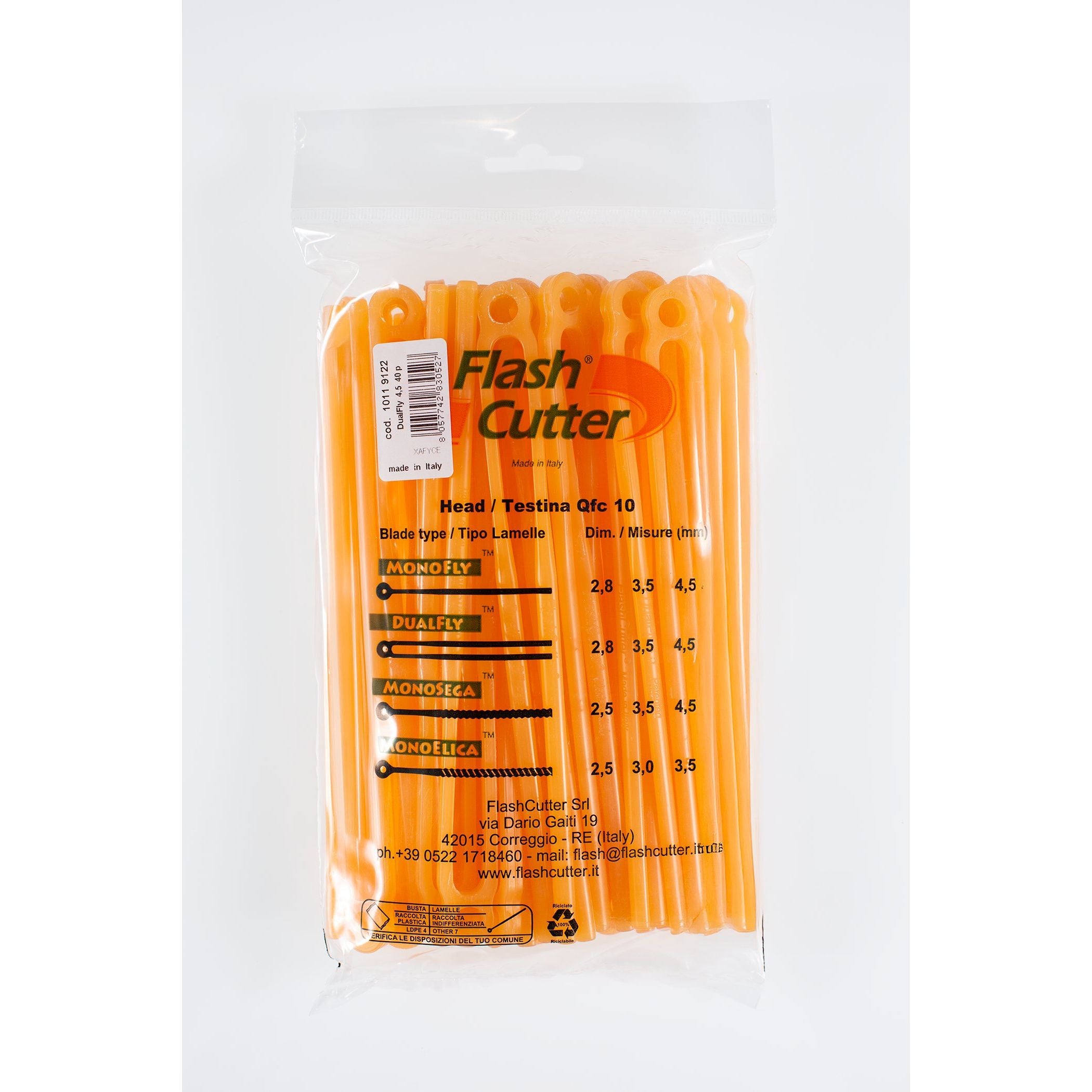 Lamelle FlashCutter® DualFly® 3.5 – Confezione da 40 pezzi