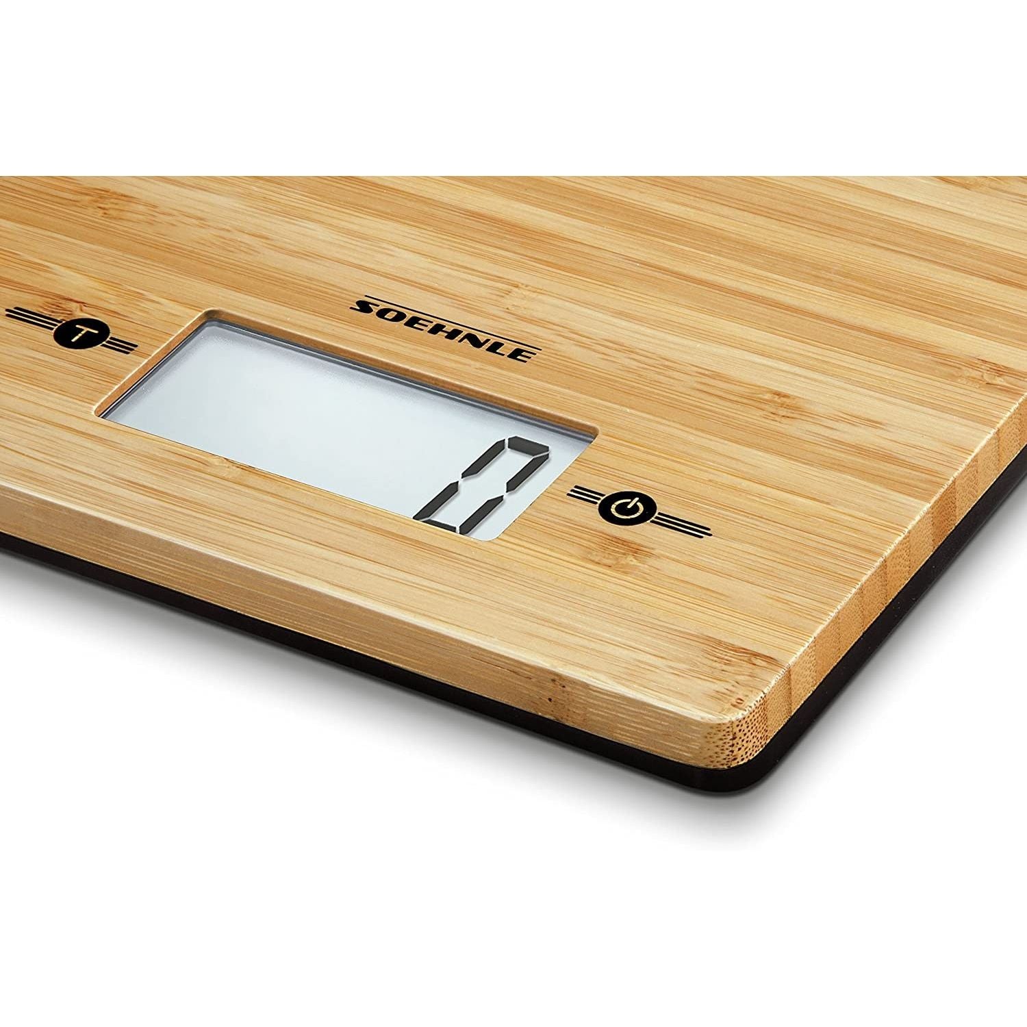 Soehnle Bilancia da Cucina Digitale Con Display LCD  In Bambù Naturale