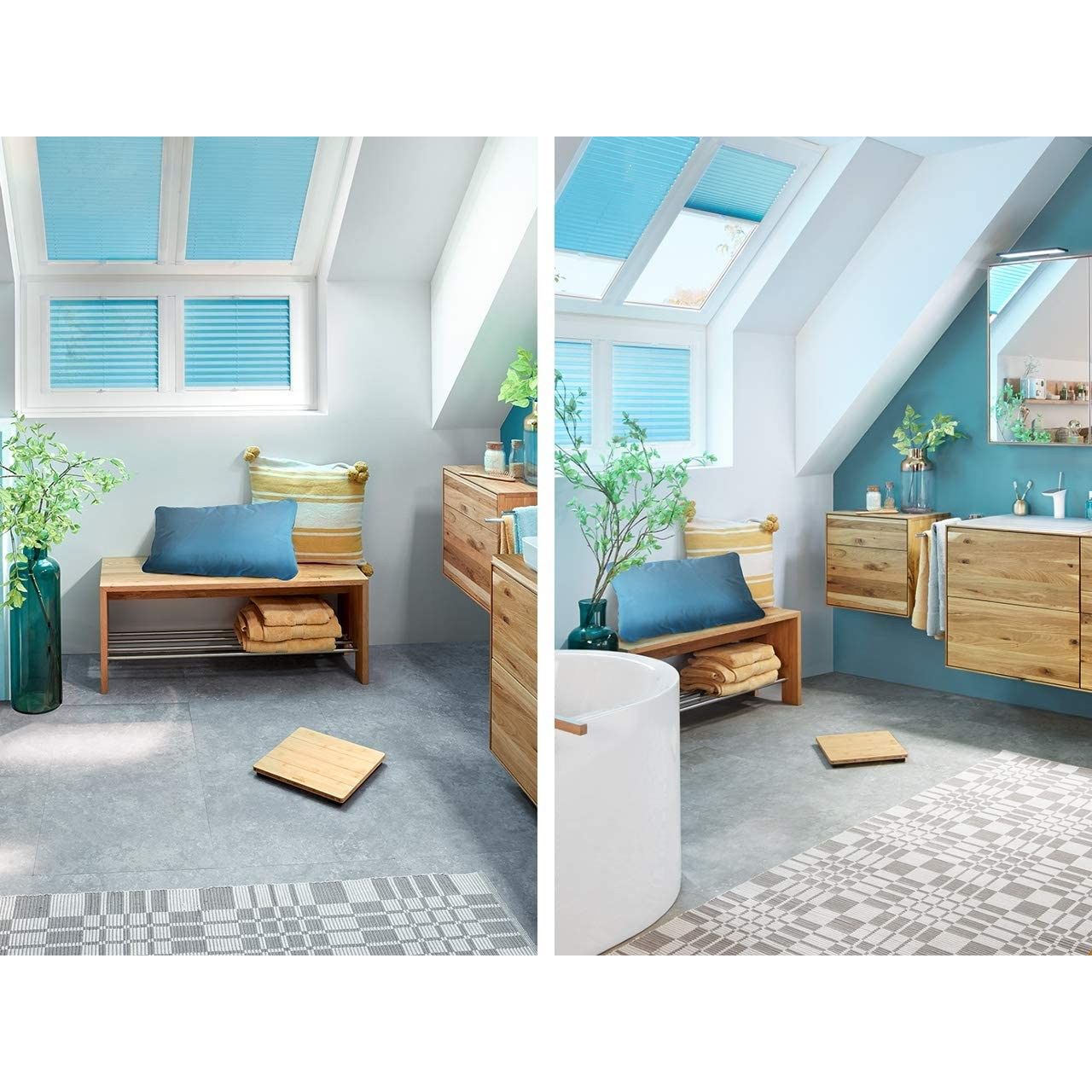 Soehnle Bilancia Pesapersone Digitale In bambù Naturale con Display LED a Scomparsa