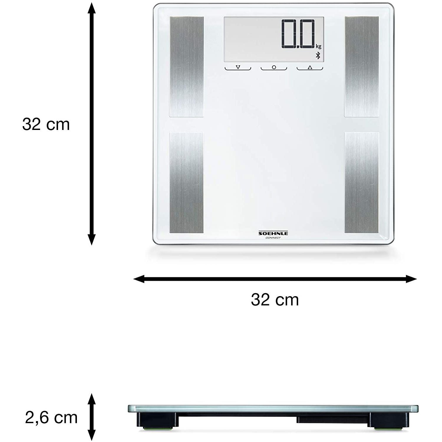 Soehnle Bilancia Pesa Persone Shape Sense Connect 100