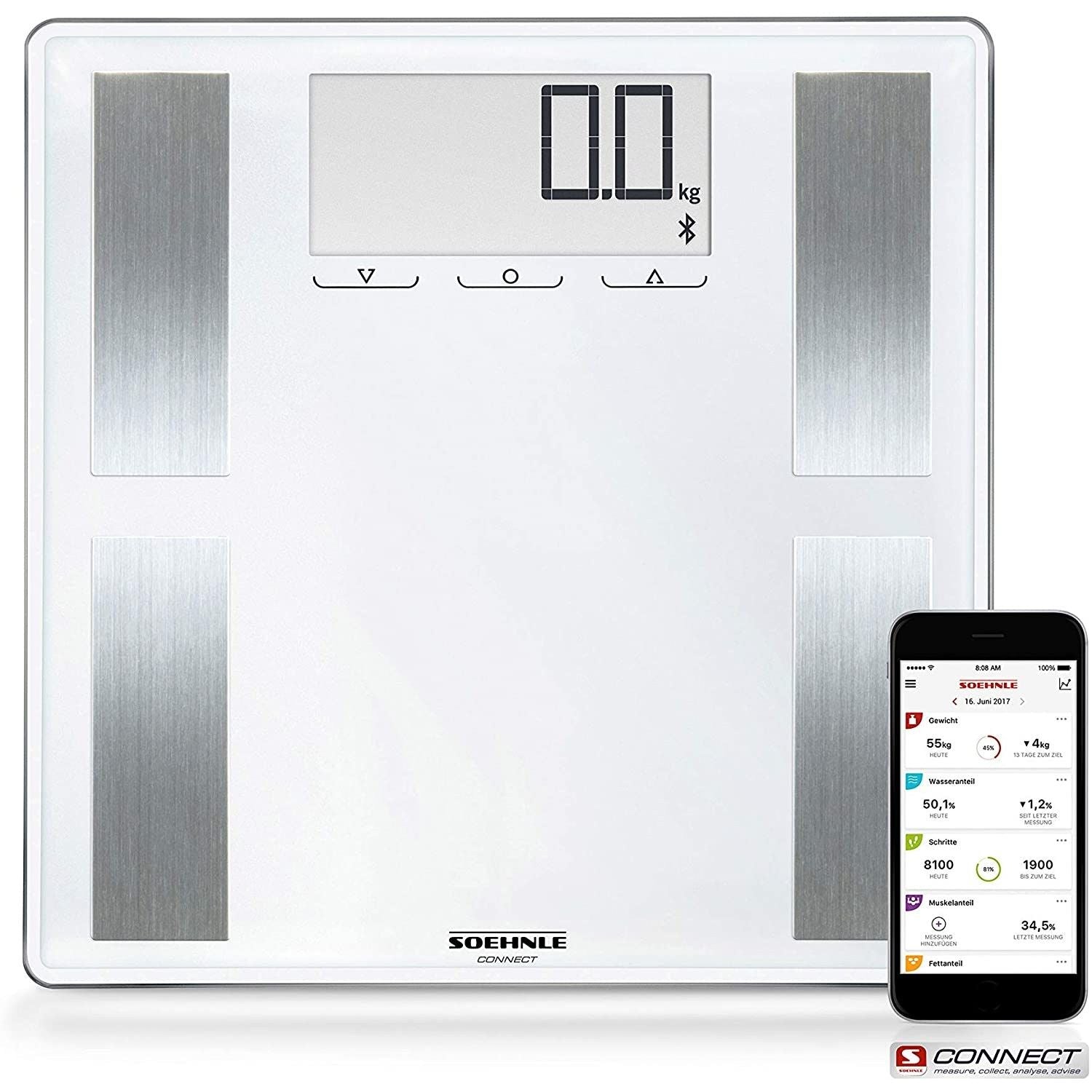 Soehnle Bilancia Pesa Persone Shape Sense Connect 100