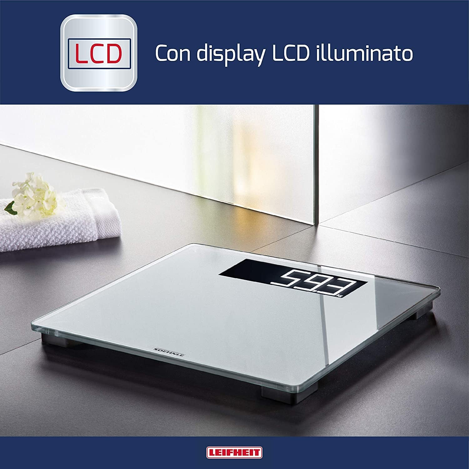 Soehnle Bilancia Style Sense Comfort 600 Pesa Persona Elettronica