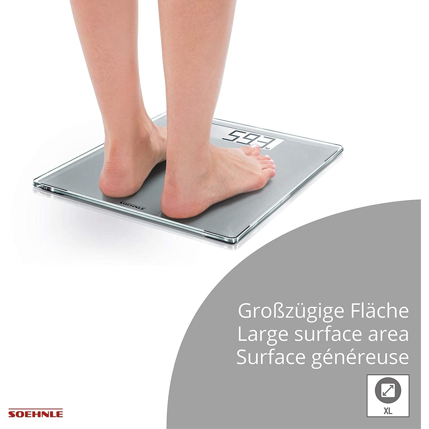 Soehnle Bilancia Sense Comfort 400 Pesa Persona Elettronica