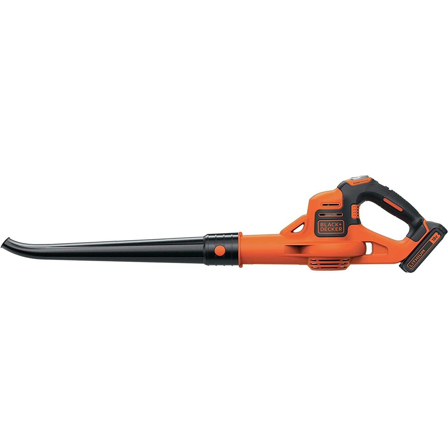 Black+Decker Soffiatore 18V Con Batteria Al Litio e Tecnologia Powercommand