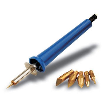 Kemper Pirografo 30 W Con 6 Accessori Cavalletto di Sostegno e 1,3 mt Di Cavo