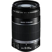 Canon EF-S 55-250mm f/4-5.6 IS STM GARANZIA UFFICIALE ITALIA 2 ANNI