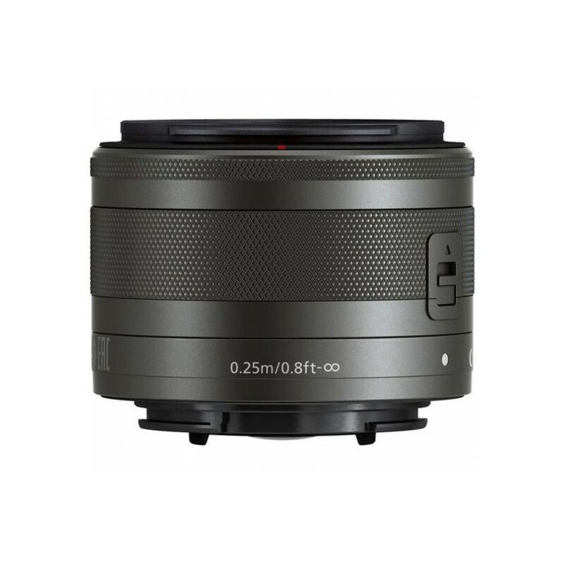 Canon EF-M 15-45mm f/3.5-6.3 IS STM Black (White Box) GARANZIA 2 ANNI