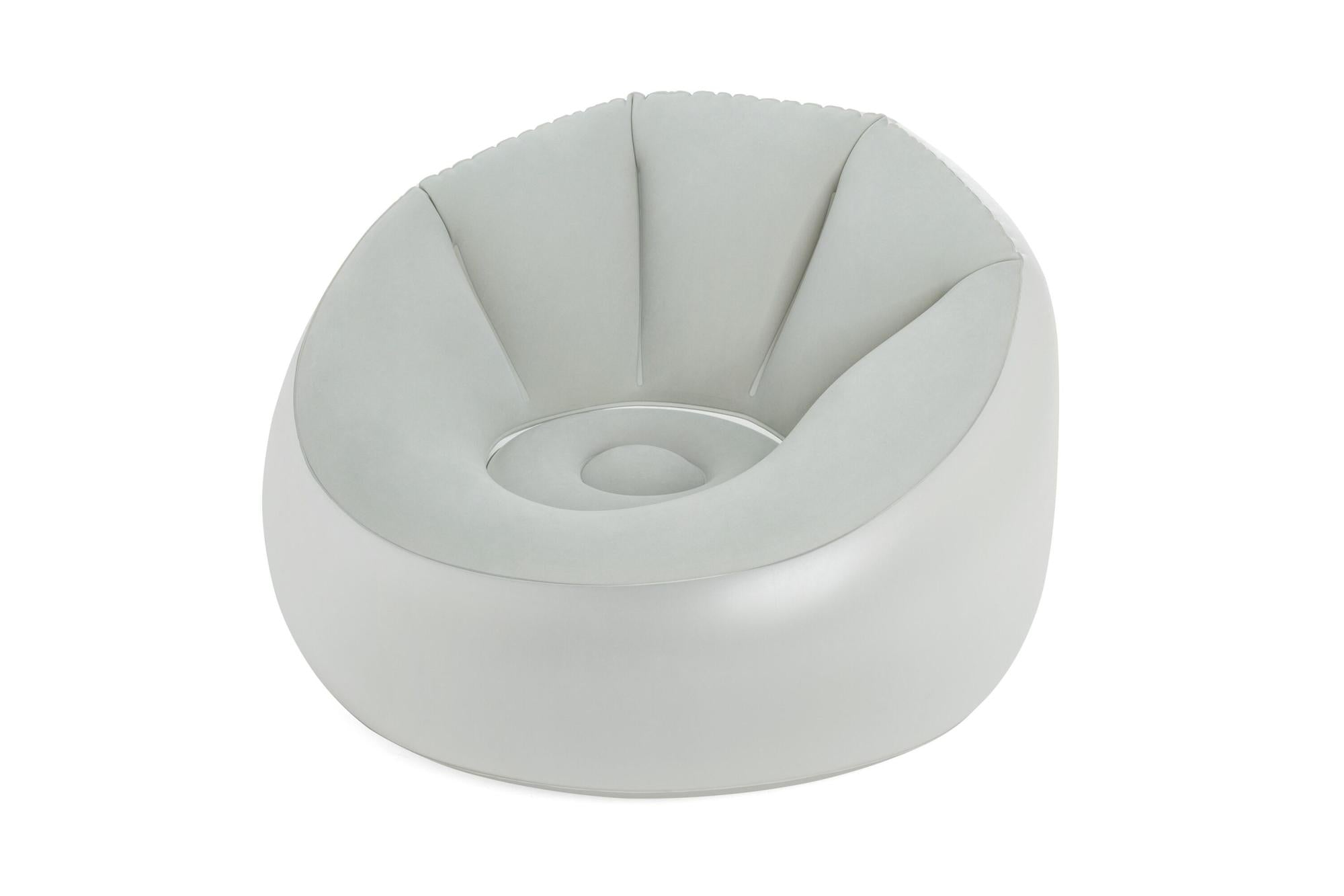 Bestway 75086 Pouf gonfiabile grande con luce LED integrata