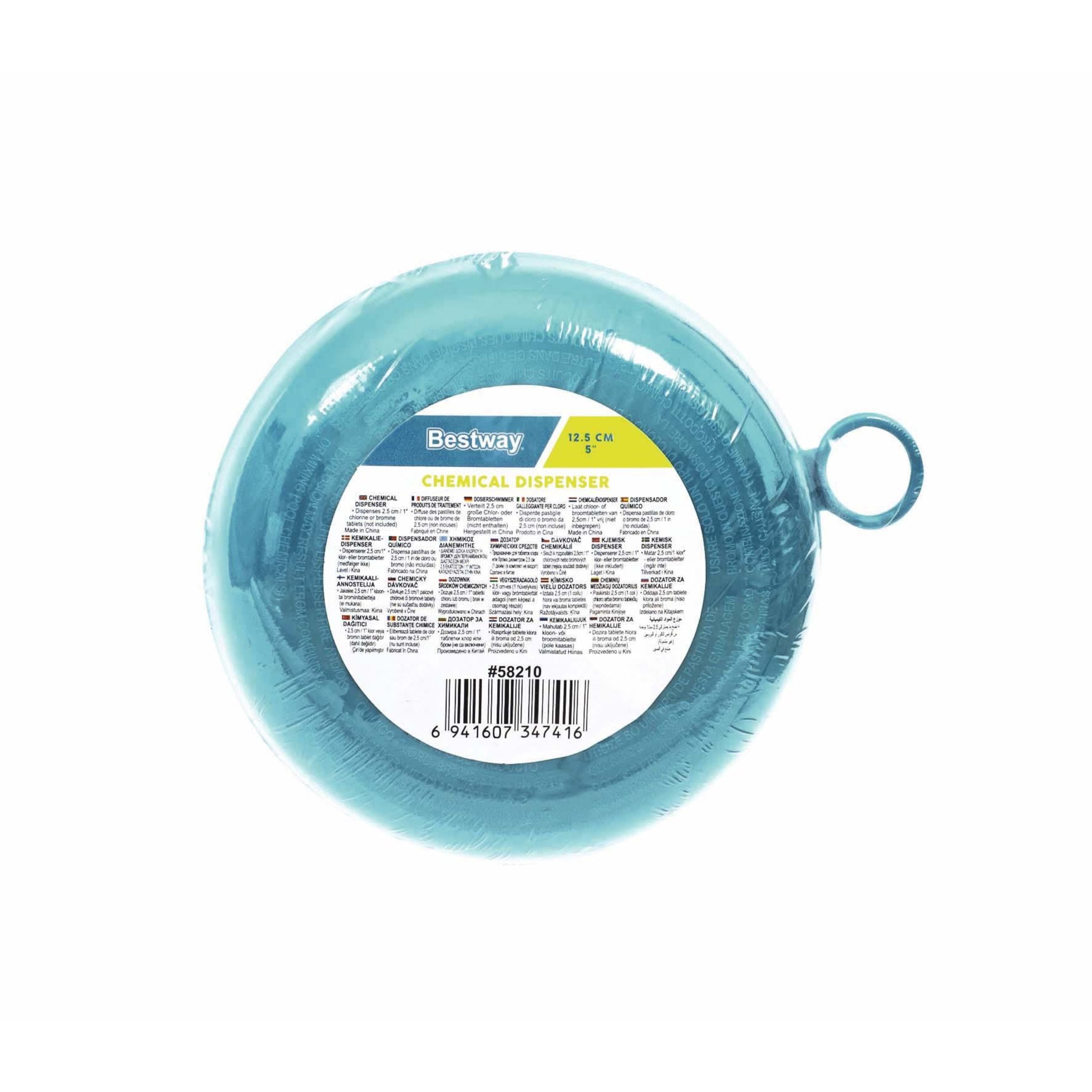 Bestway Dosatore per cloro galleggiante Da Cm. 12,5 Per Pastiglie Cm. 2,5