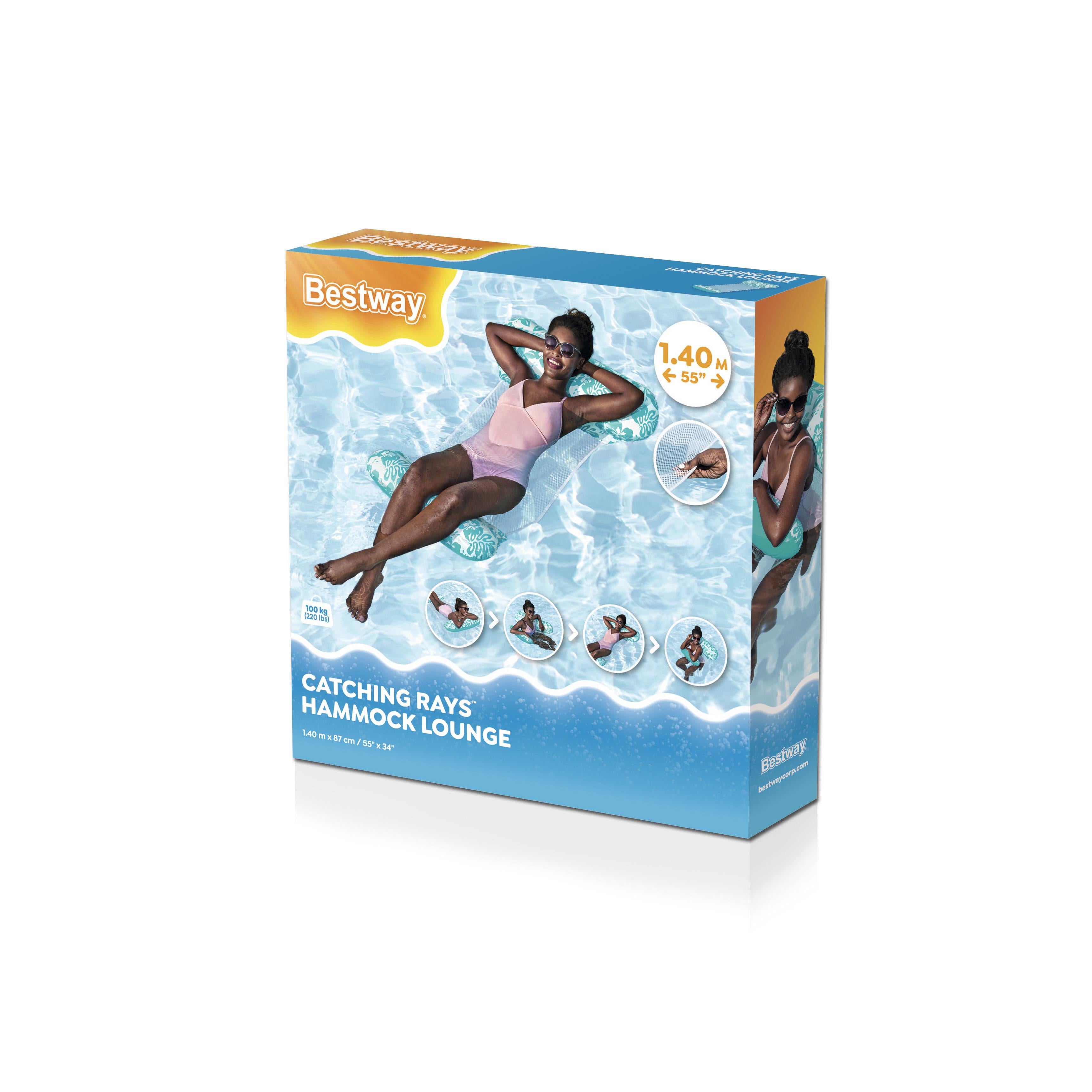 Bestway 43839 – Amaca gonfiabile Catching Rays 4 in 1