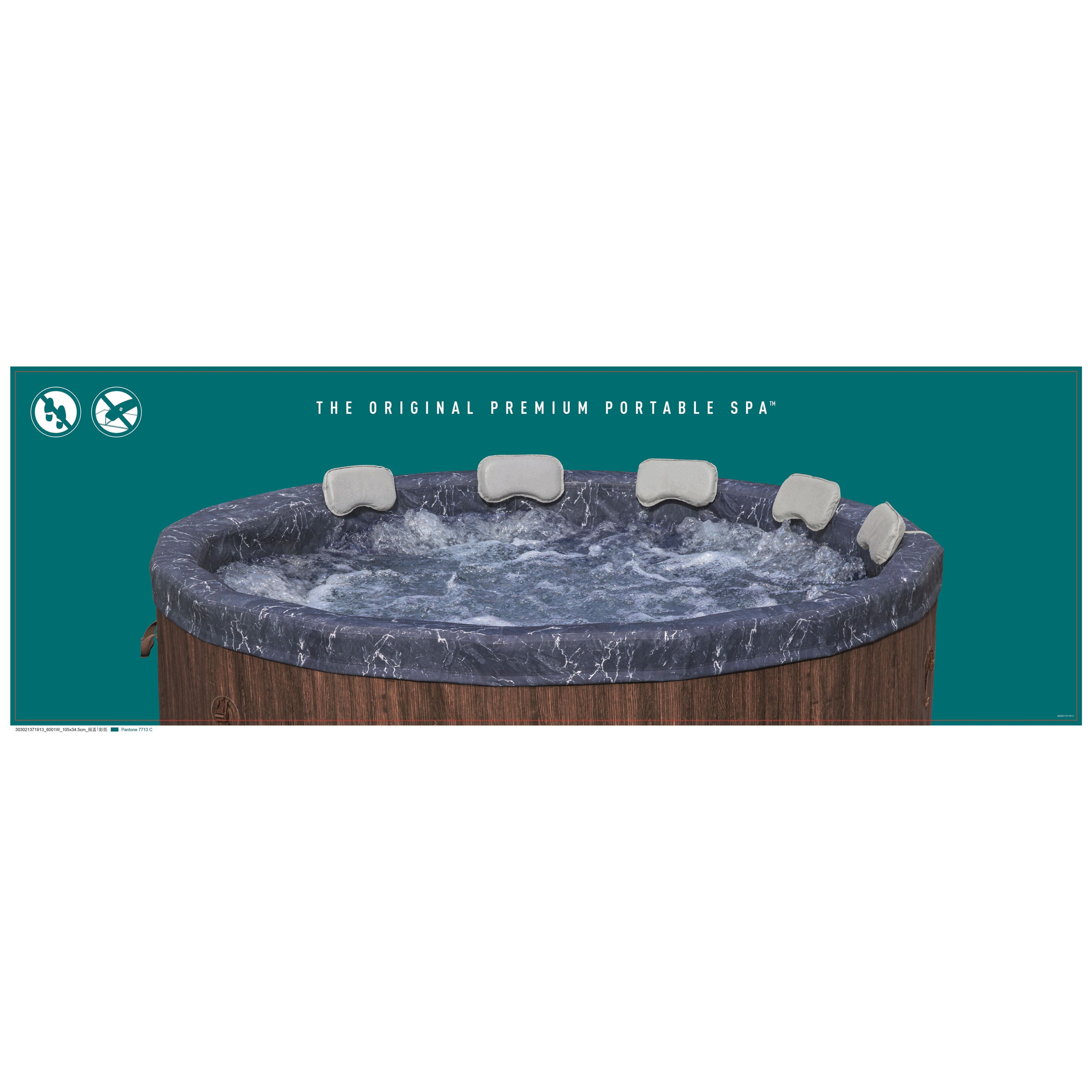 Bestway Lay-Z-Spa Toronto Smart AirJet – Idromassaggio premium 5-7 persone WiFi