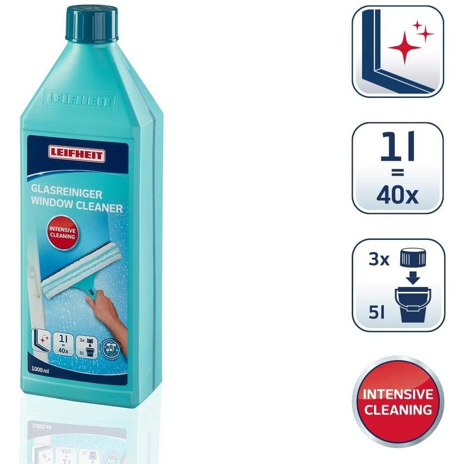 Leifheit Detergente Pulizia dei Vetri, 1 L