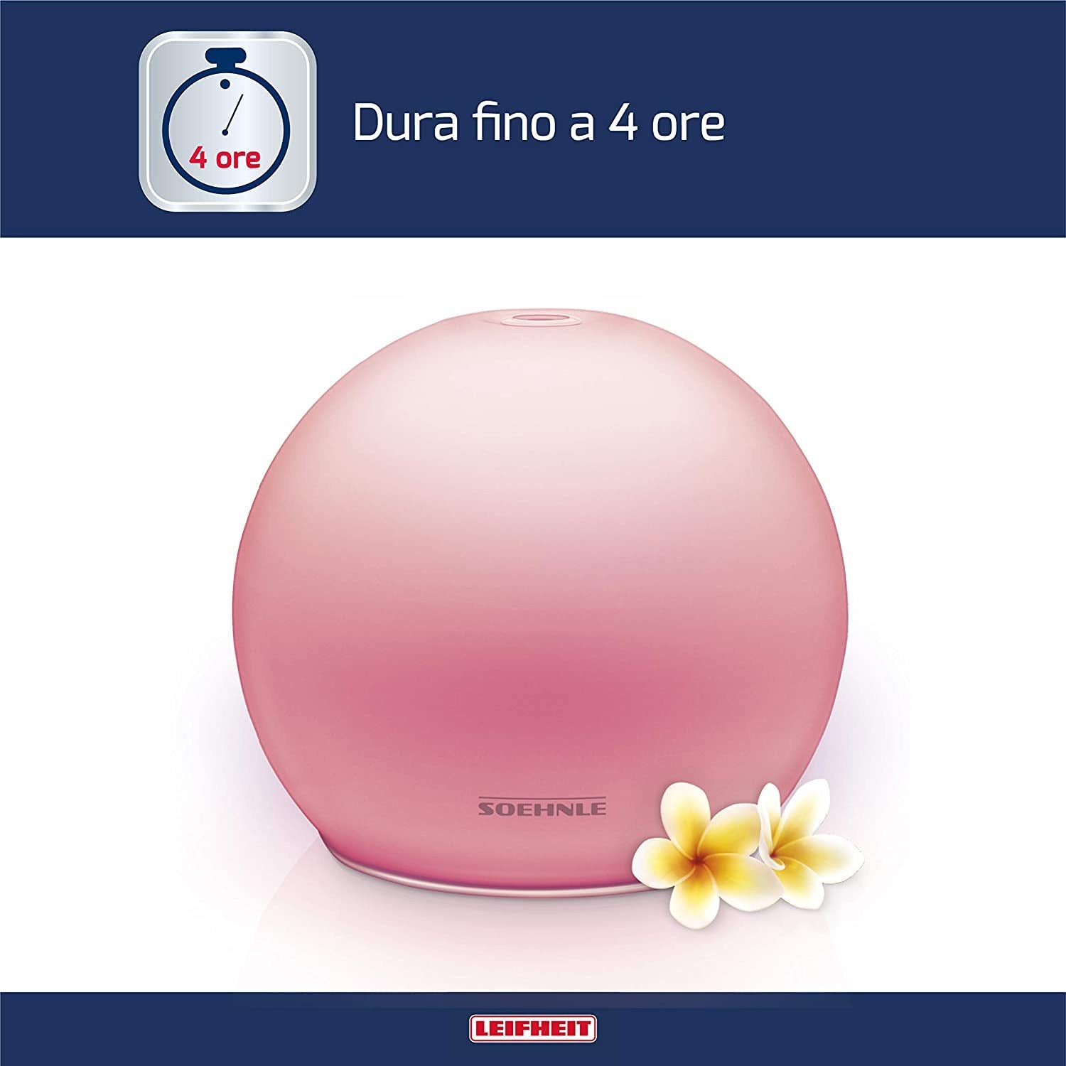 Soehnle Venezia Lampada LED Diffusore Aromi con Cambio Colori