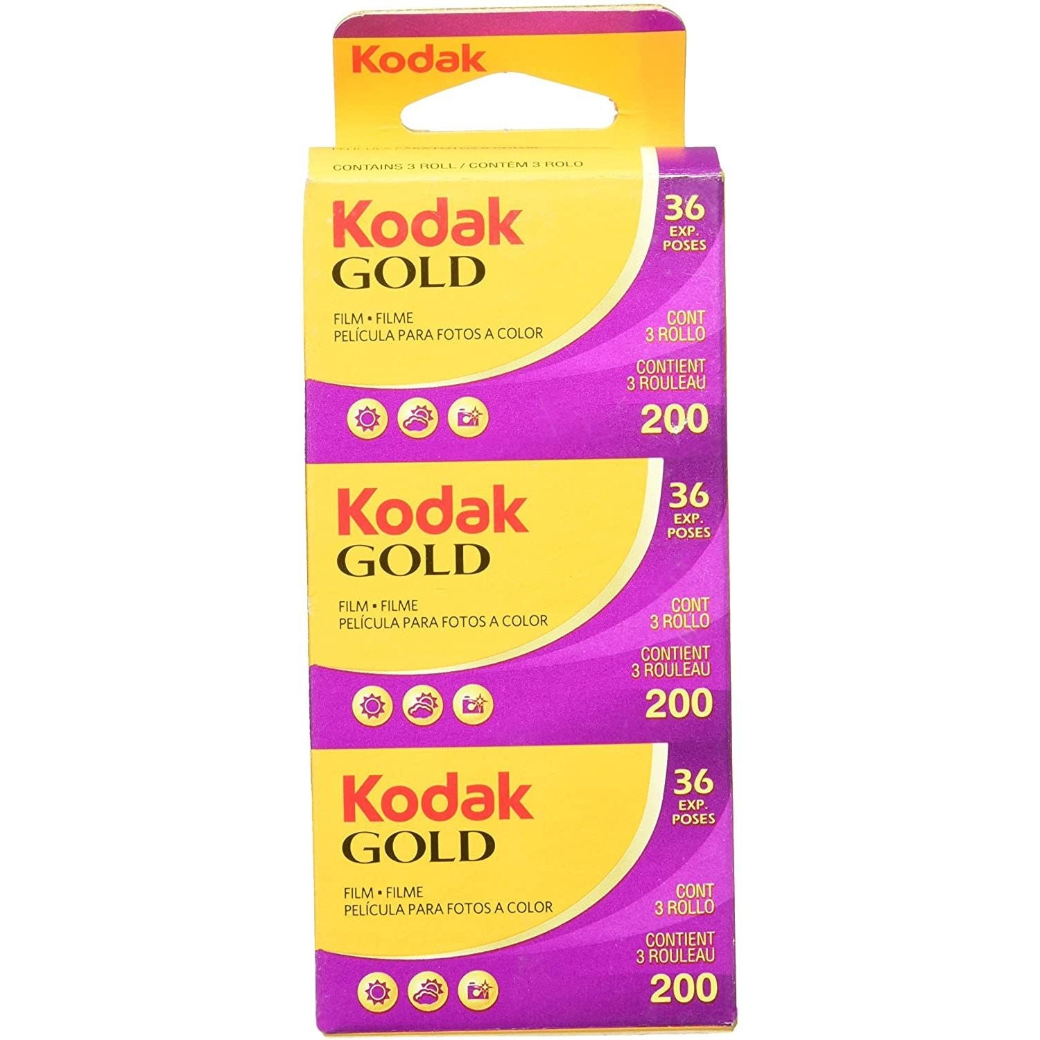 Kodak Gold 200 135/36 3Pack