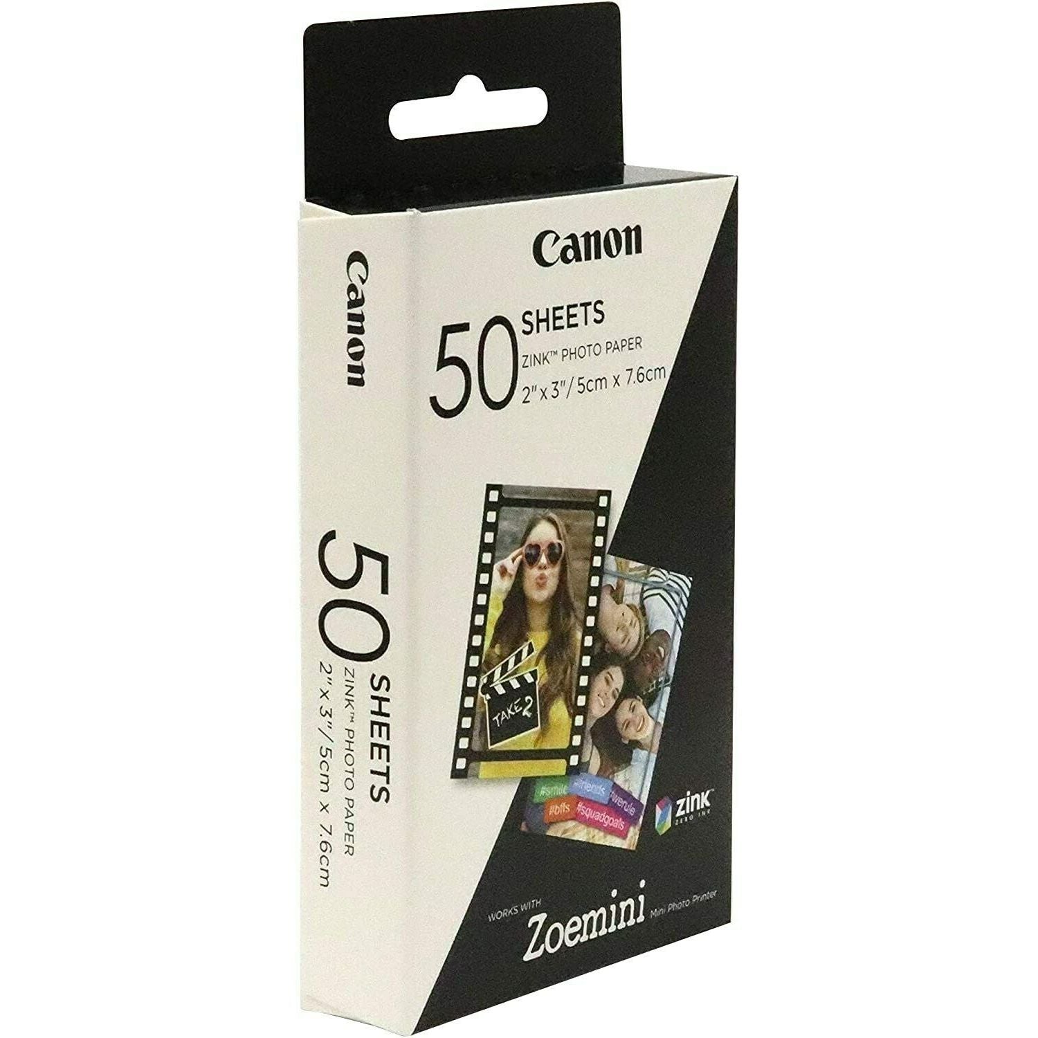 Canon ZOEMINI CARTA ZINK 50 SHEETS ZP-2030