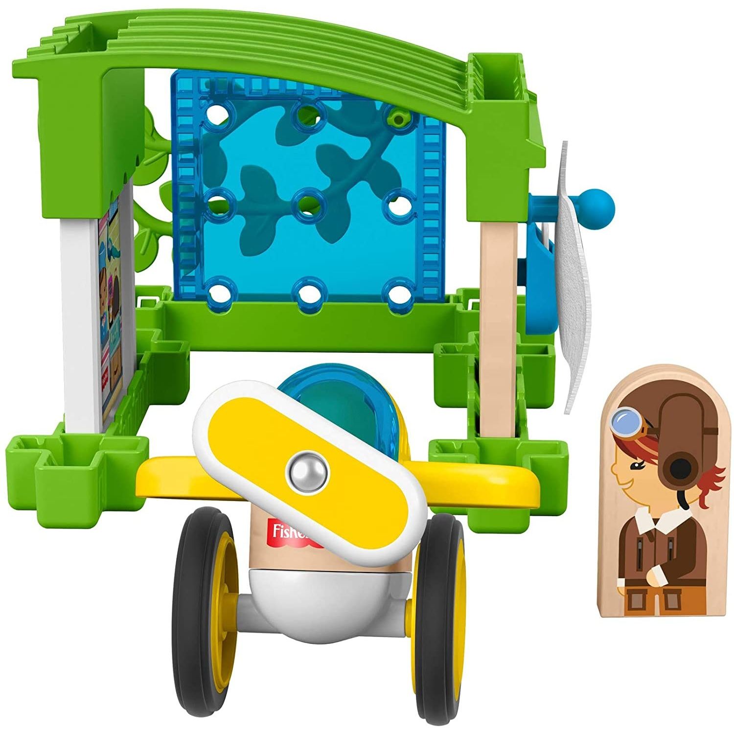 Fisher Price Wonder Makers l'Aeroporto, Set da Costruzione