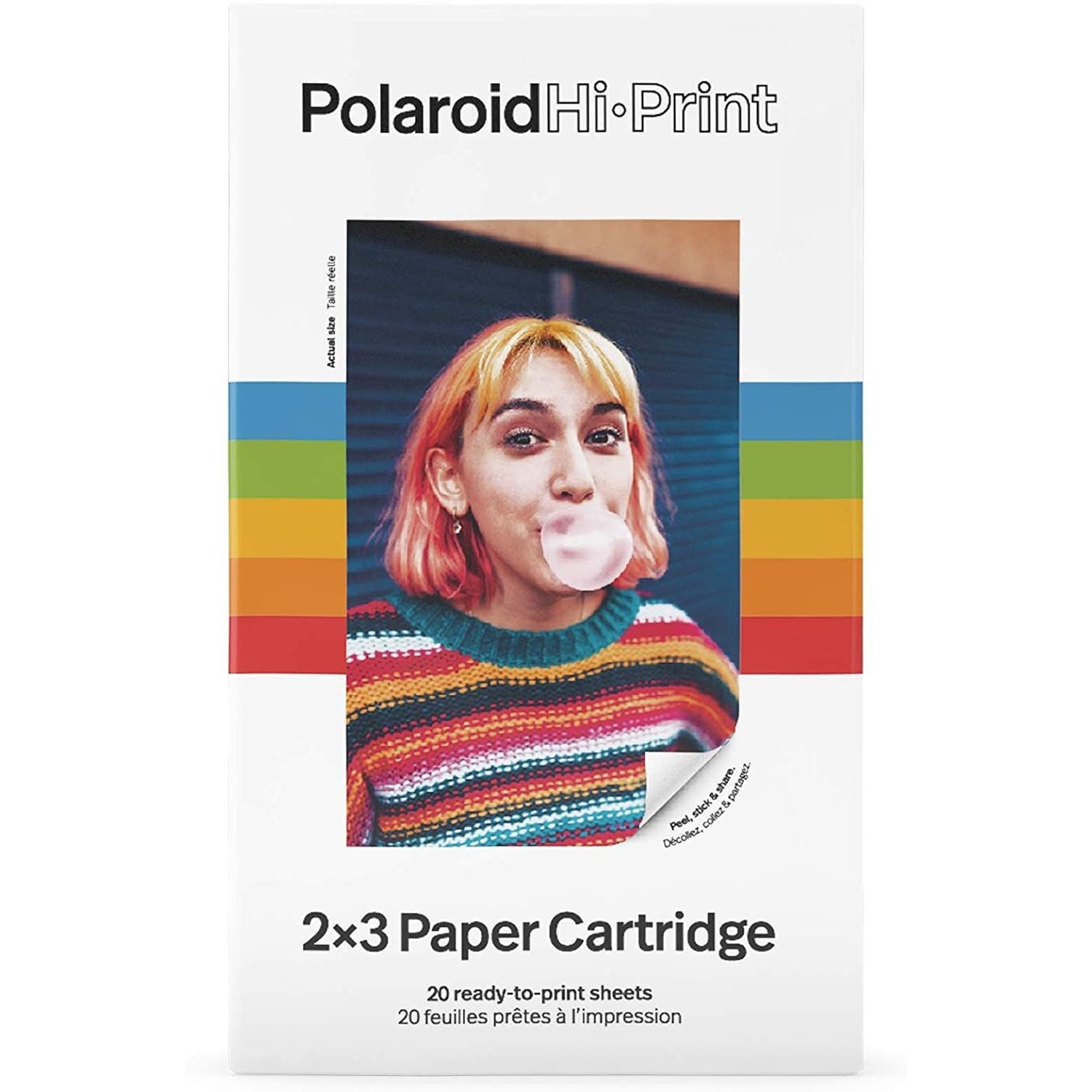 Polaroid Hi Print 2x3 Paper Cartridge 20 fogli