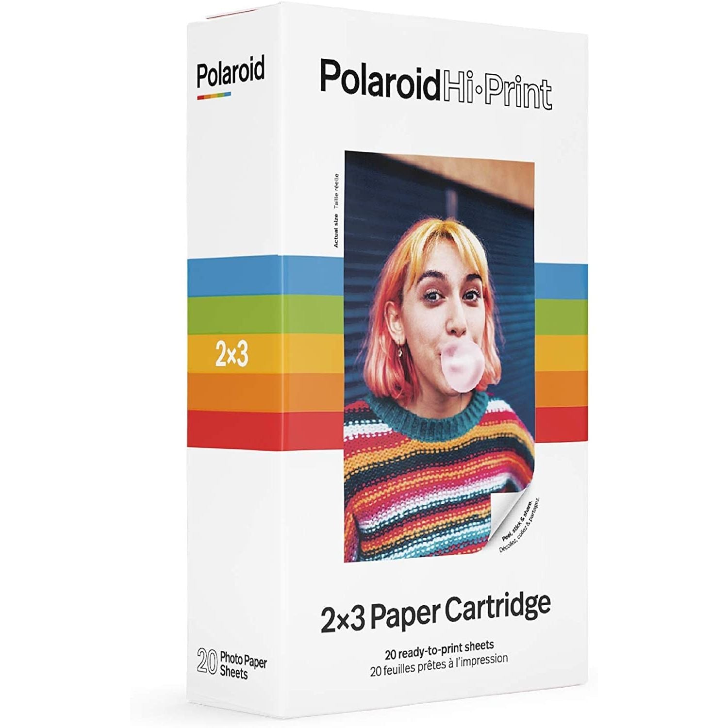 Polaroid Hi Print 2x3 Paper Cartridge 20 fogli