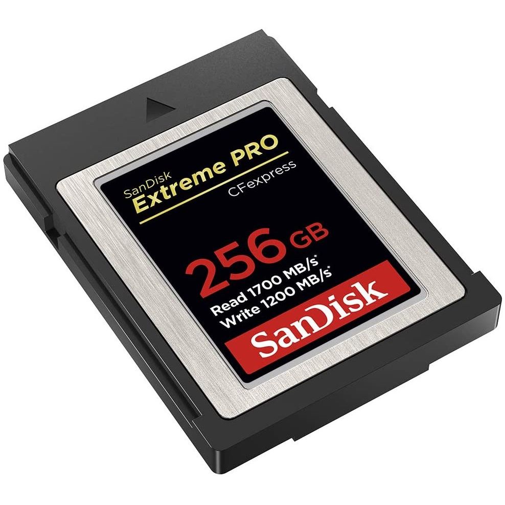 SanDisk EXTREME PRO CFEXPRESS CARD TYPE B 1700/1200 MB/s 256GB