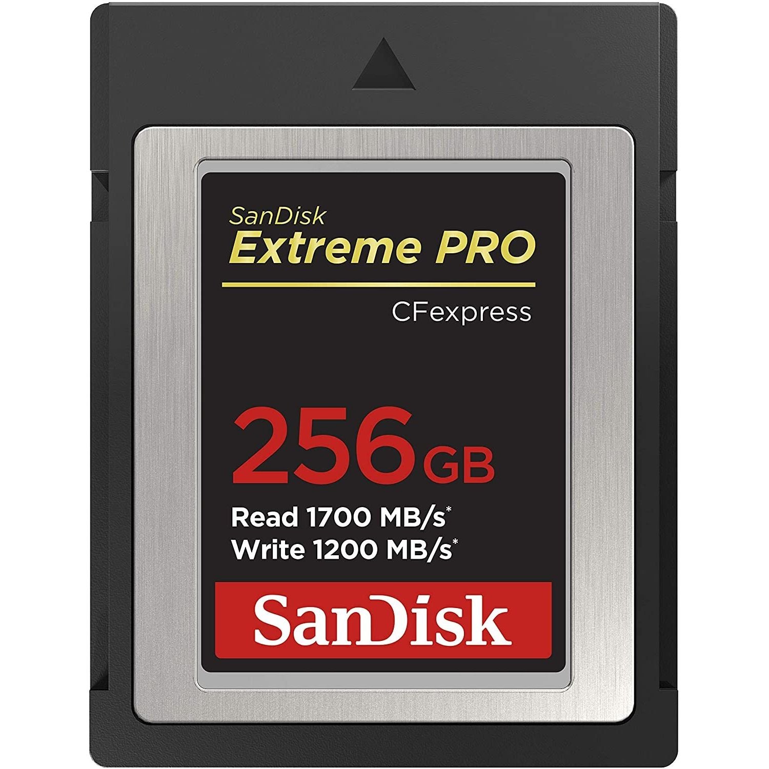 SanDisk EXTREME PRO CFEXPRESS CARD TYPE B 1700/1200 MB/s 256GB