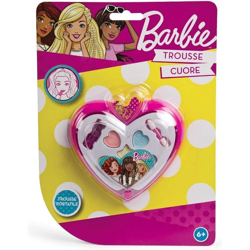 Grandi Giochi GG00540 Trousse Cuore Barbie Trucchi