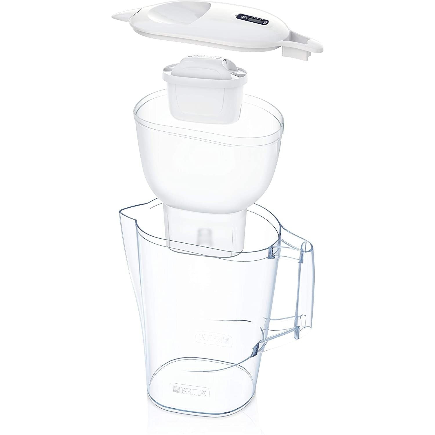 Brita Aluna Caraffa Filtrante con 1 Filtro Maxtra+ Incluso 2,4 Lt