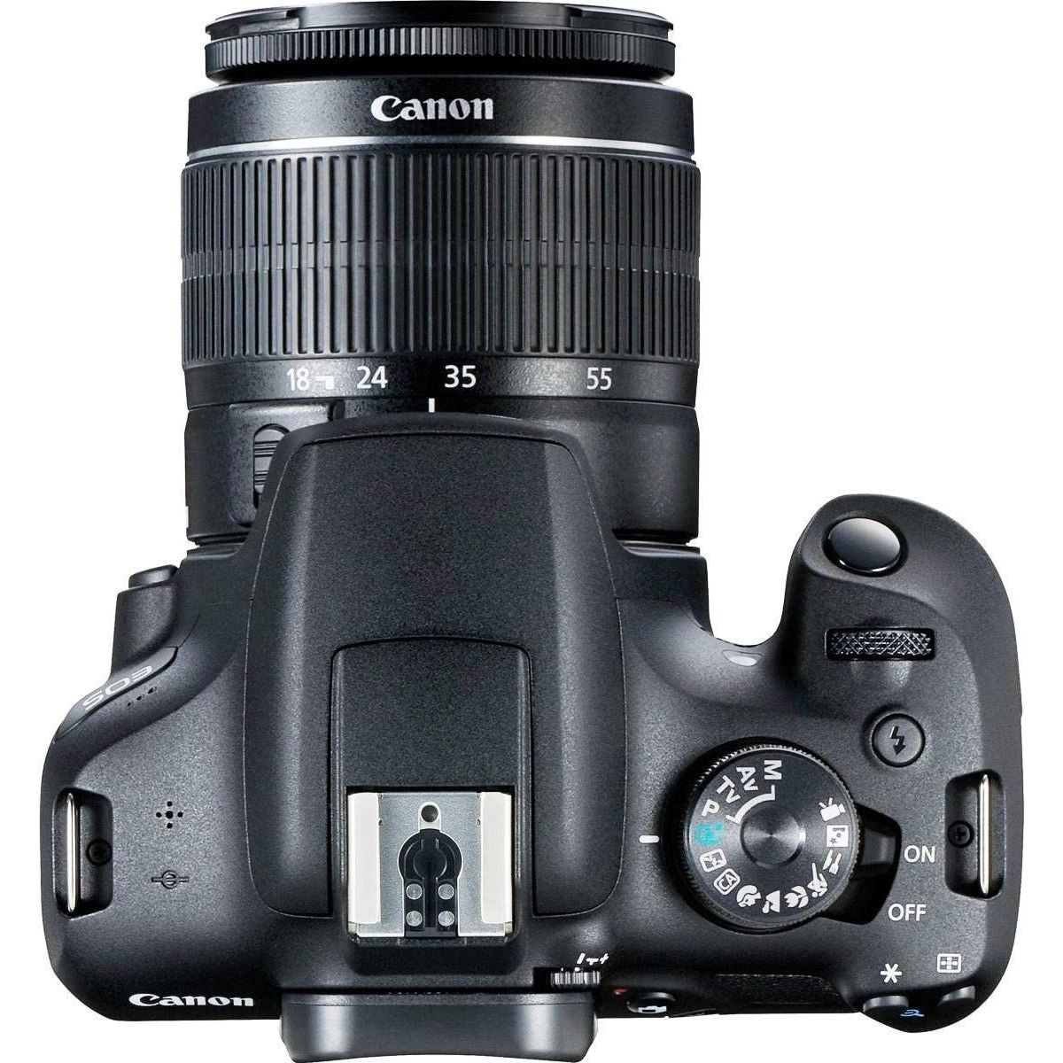 Canon Eos 2000D + 18-55 F3.5-5.6 DC III GARANZIA UFFICIALE 2 ANNI ITALIA