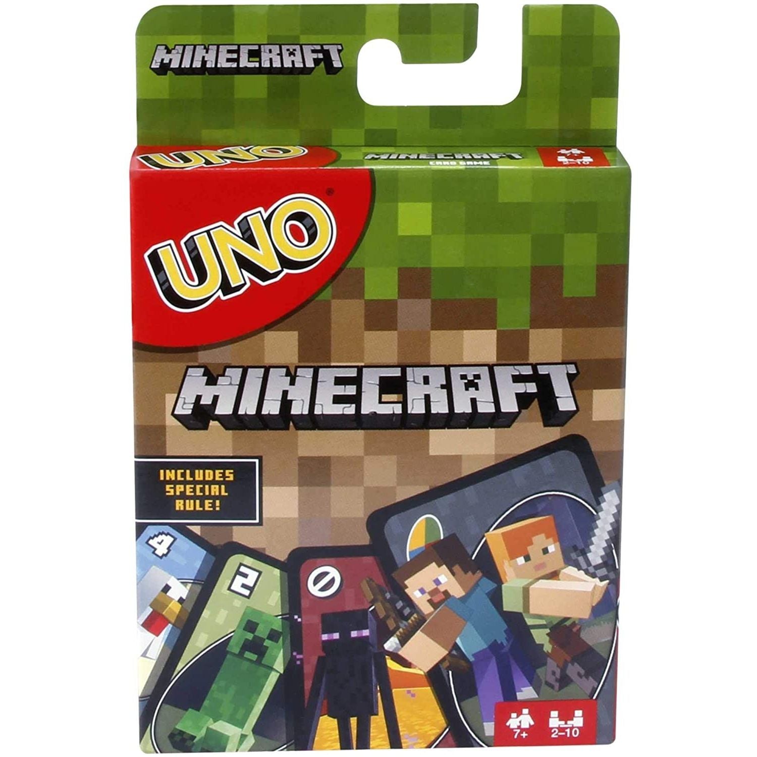 Mattel UNO Minecraft Gioco di Carte