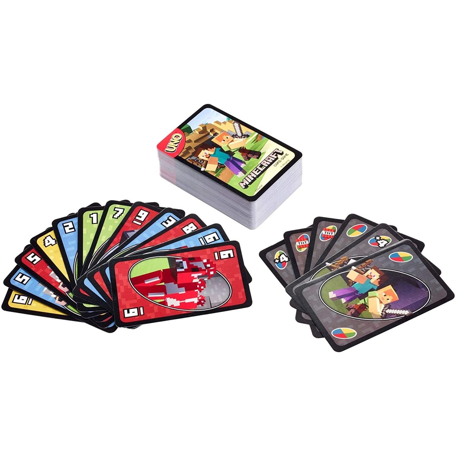 Mattel UNO Minecraft Gioco di Carte