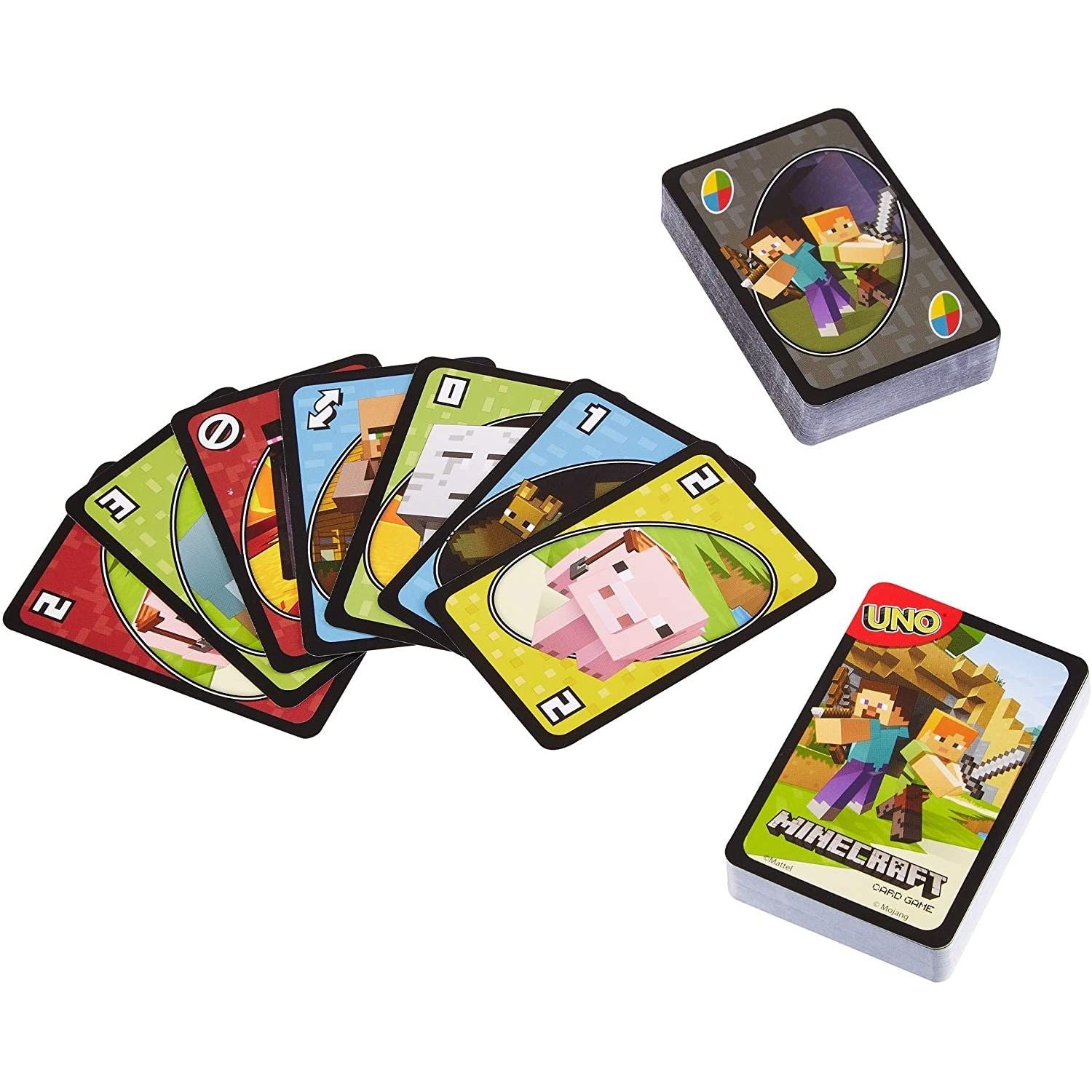 Mattel UNO Minecraft Gioco di Carte