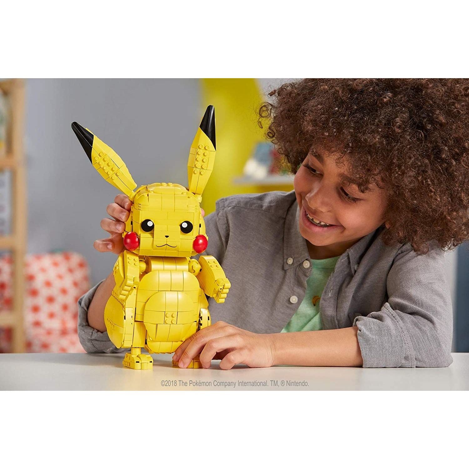 Mega Pokemon Pikachu, Personaggio da Assemblare 30 cm