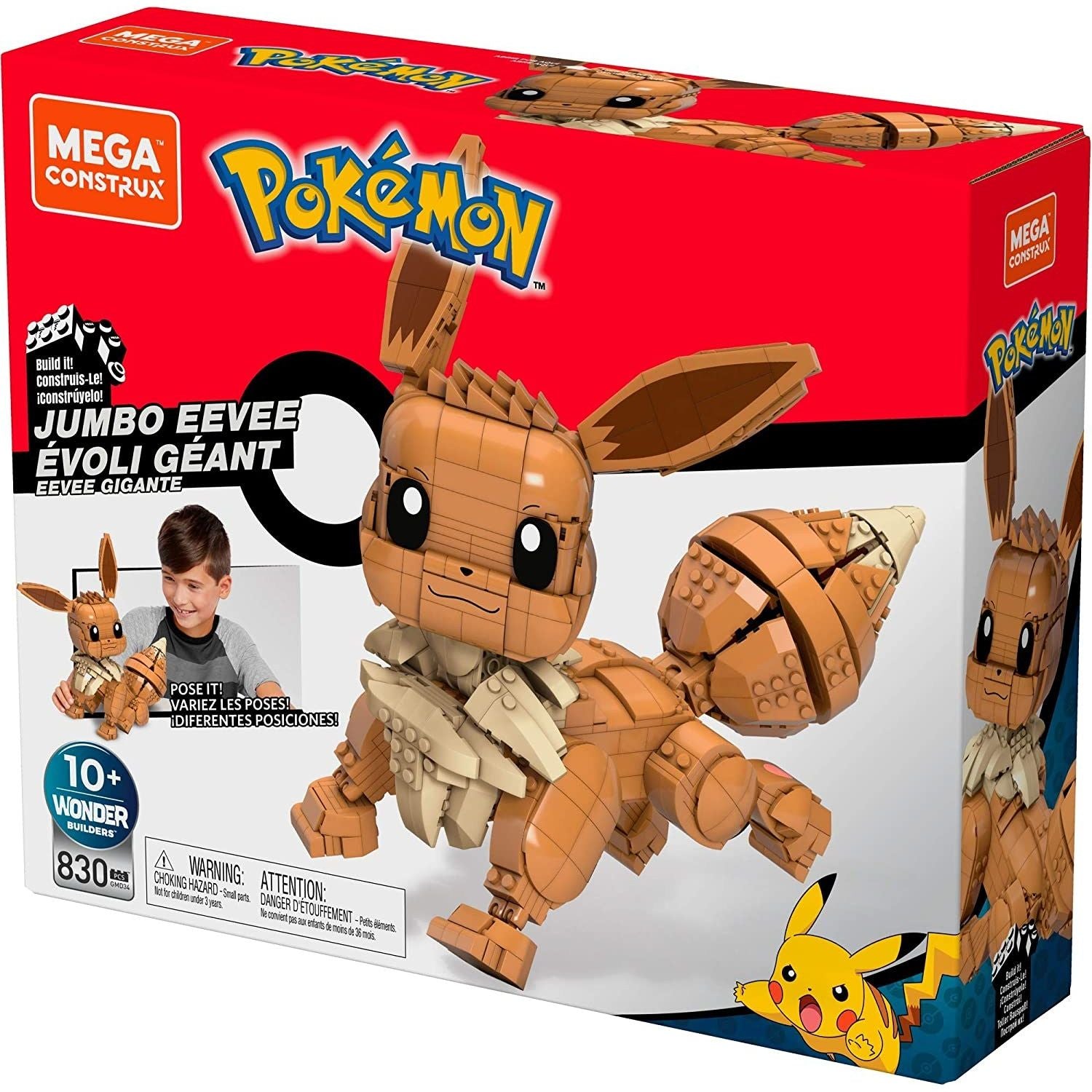 Mega Pokemon Eevee, Personaggio da Assemblare