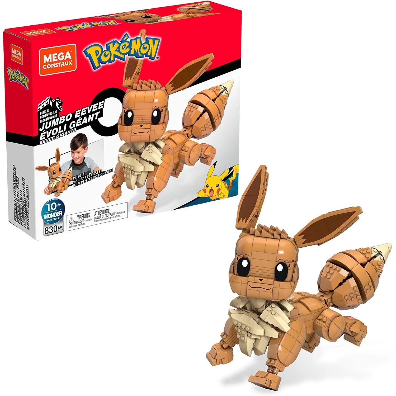 Mega Pokemon Eevee, Personaggio da Assemblare