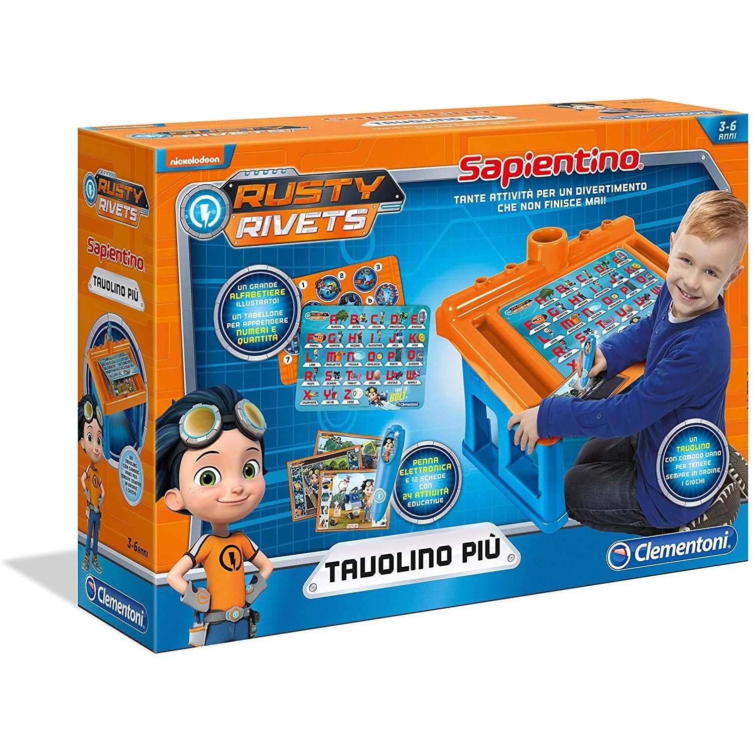 Clementoni Sapientino Tavolino Più Rusty Rivers