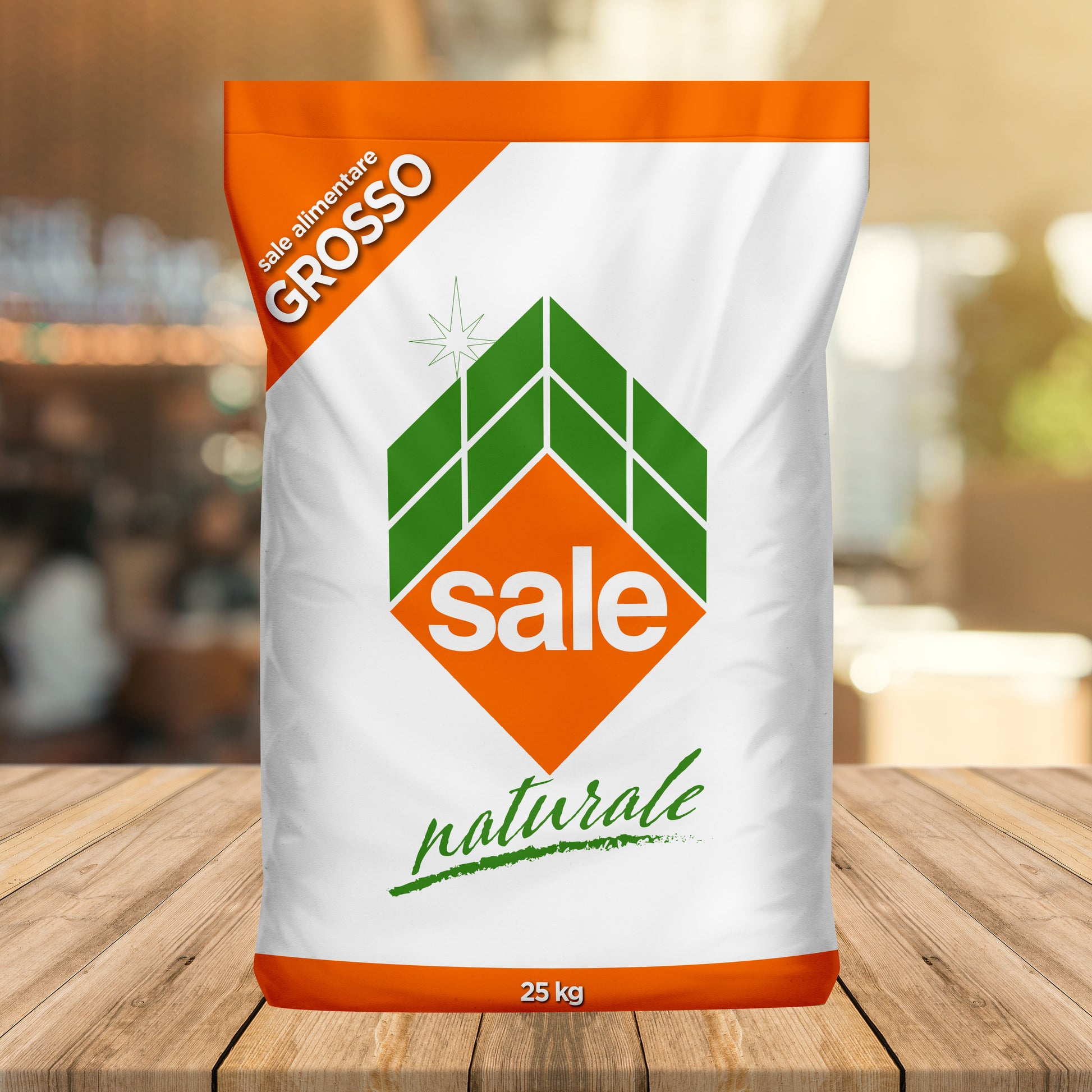 Italkali Sale Di Sicilia Alimentare Grosso Sacchi Da Kg 25 (1 Pallet - 1000 Kg)