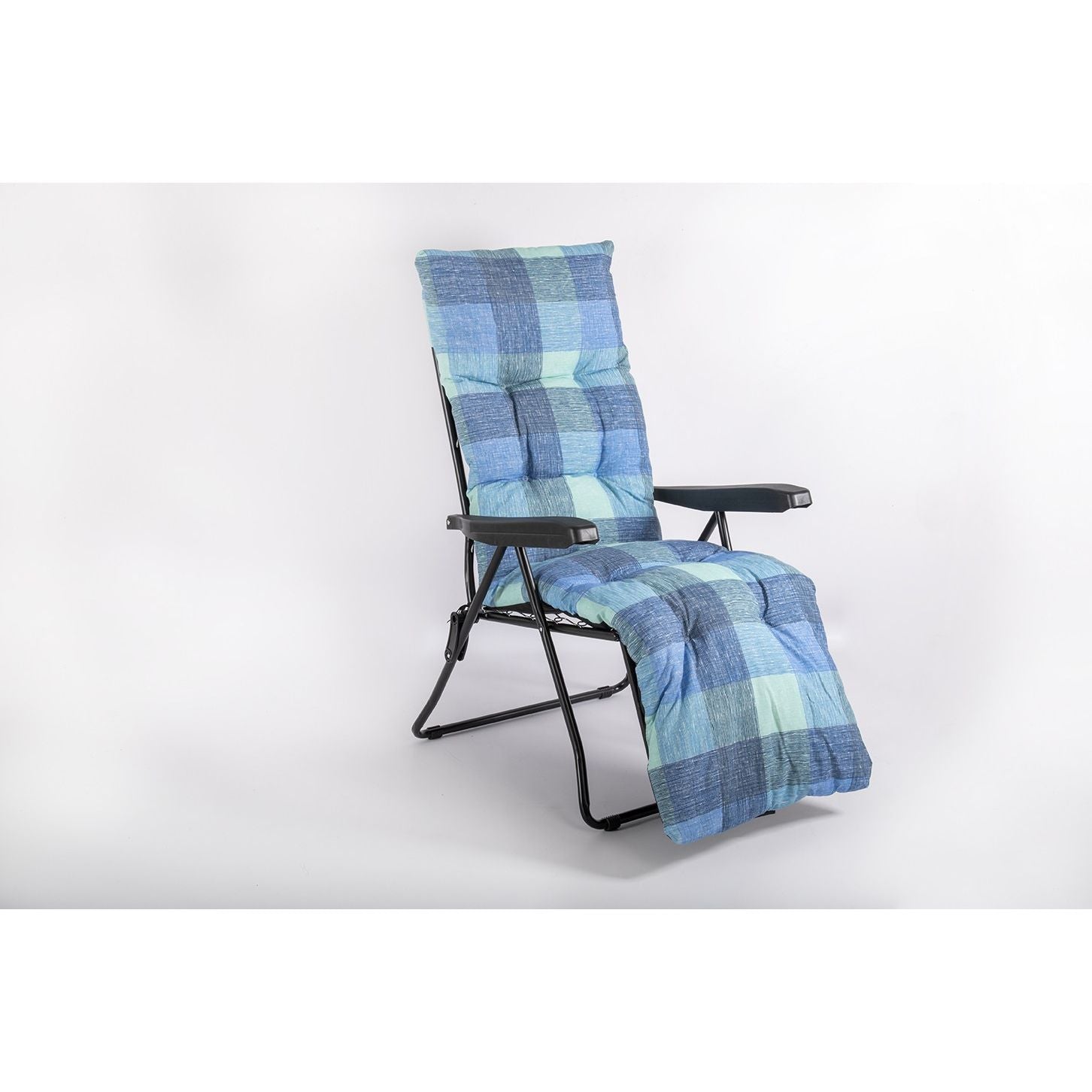 Poltrona con poggiapiedi