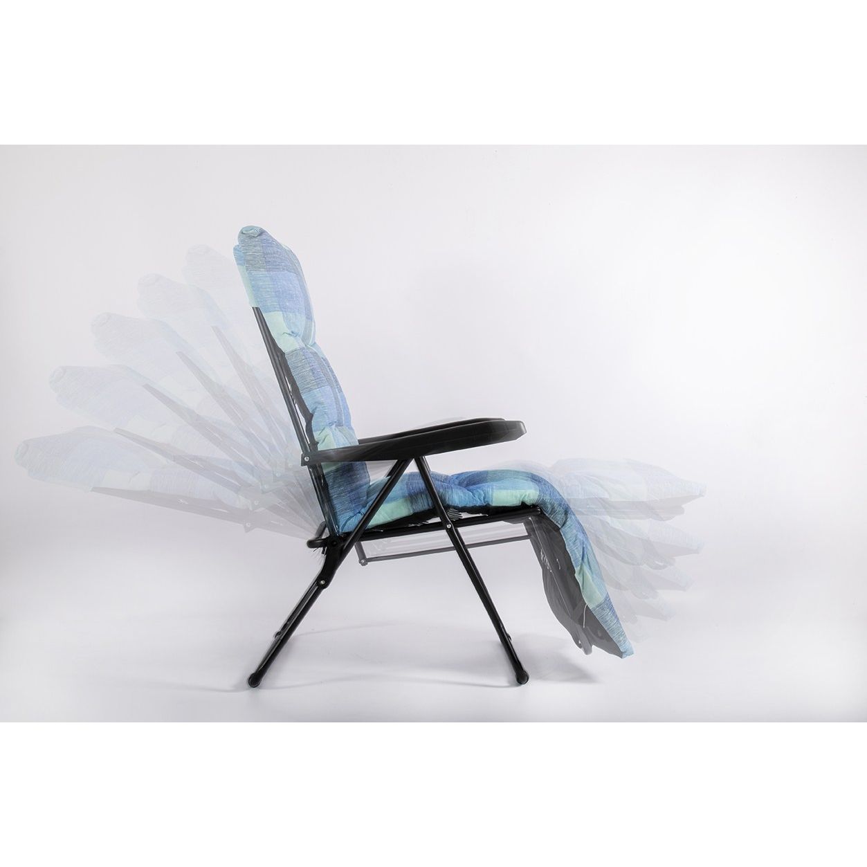 Poltrona con poggiapiedi Sei Posizioni mod.9010CN Multicolore