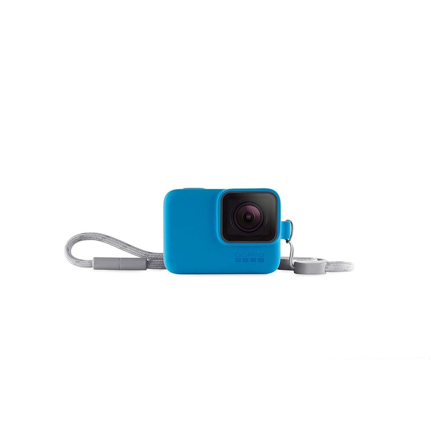 GoPro Sleeve + Lanyard GARANZIA ITALIA 2 ANNI (Blu)