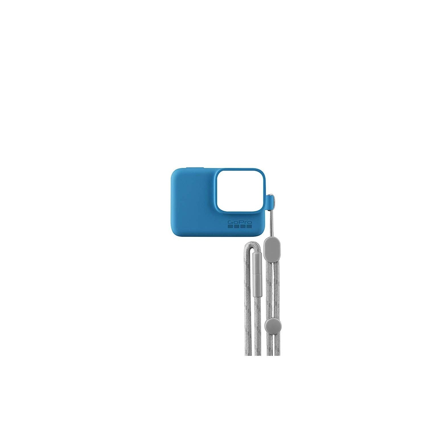 GoPro Sleeve + Lanyard GARANZIA ITALIA 2 ANNI (Blu)