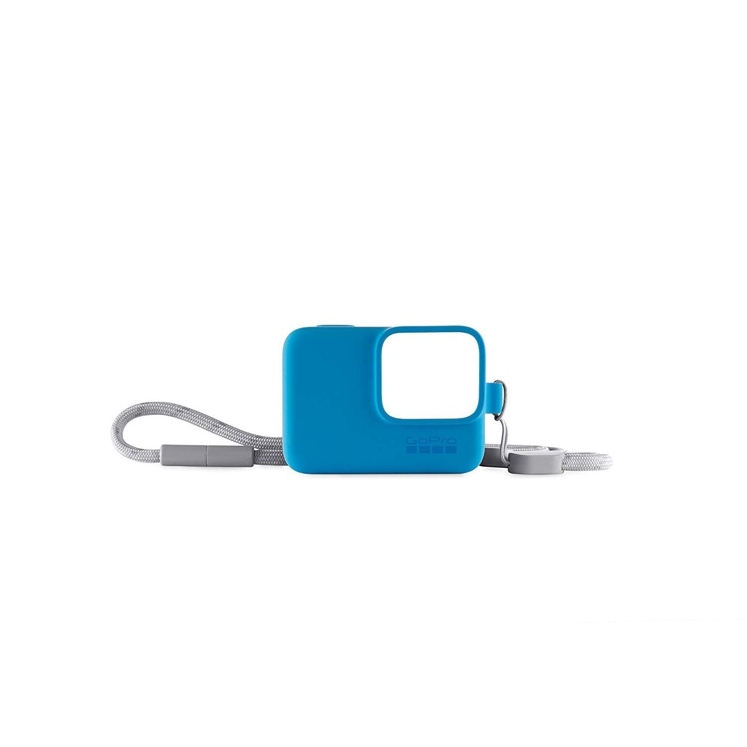 GoPro Sleeve + Lanyard GARANZIA ITALIA 2 ANNI (Blu)