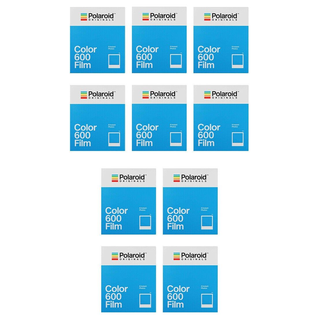 Polaroid Color Film 600 - OFFERTE PER QUANTITA' (confezione da 10)