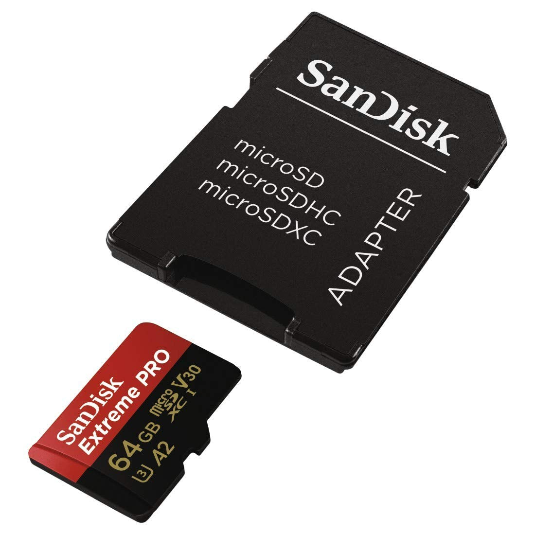SanDisk micro SD Extreme PRO UHS-1 Con Adattatore (64GB) GARANZIA ITALIA 5 ANNI