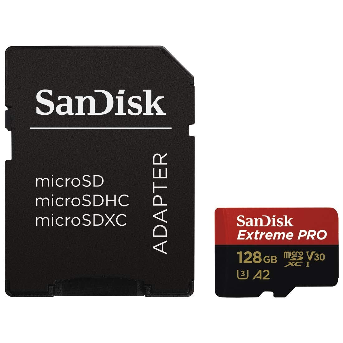 SanDisk micro SD Extreme PRO UHS-1 Con Adattatore (128GB) GARANZIA ITALIA 5 ANNI
