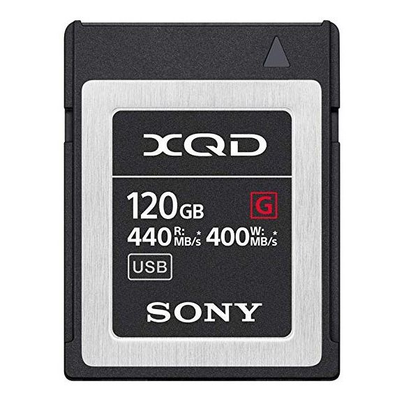 Sony XQD Registrazione 440MB/S Scrittura 400MB/S (120GB) GARANZIA UFFICIALE SONY ITALIA 2 ANNI