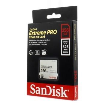 Sandisk Extreme PRO CFast 2.0 Card (256GB) GARANZIA ITALIA 5 ANNI