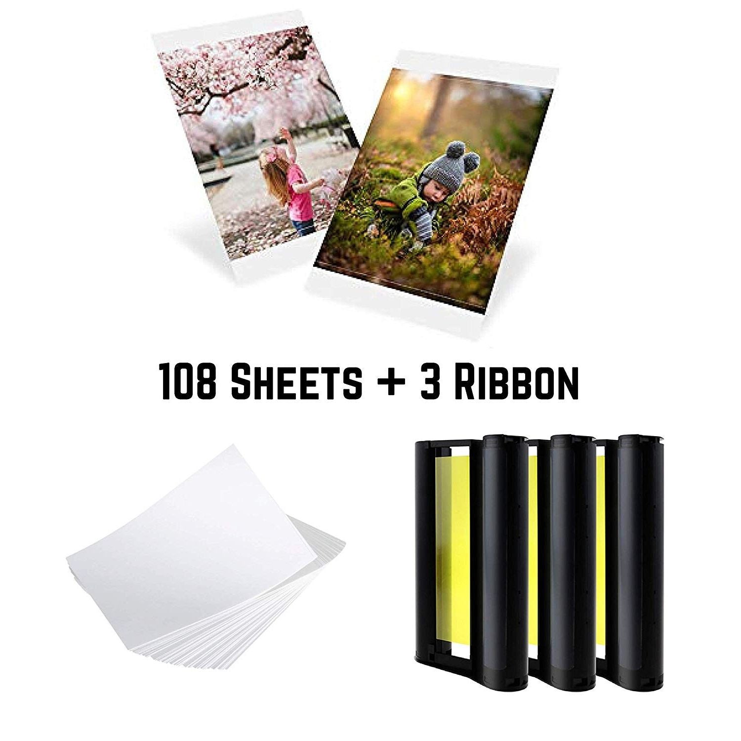 Hiti KP-108IN Carta fotografica per stampanti Canon Selphy (Confezione da 2)