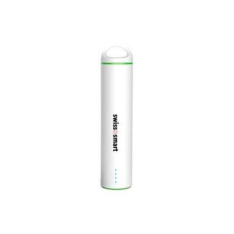Swiss Go Powerbank Junior 2600mAh (White) GARANZIA ITALIA 2 ANNI